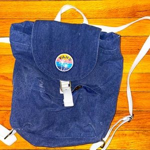 Denim vans small book bag